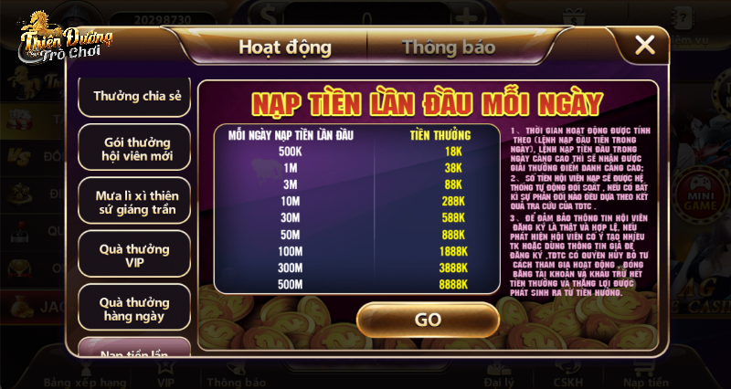 Lưu ý khi nhận khuyến mãi TDTC